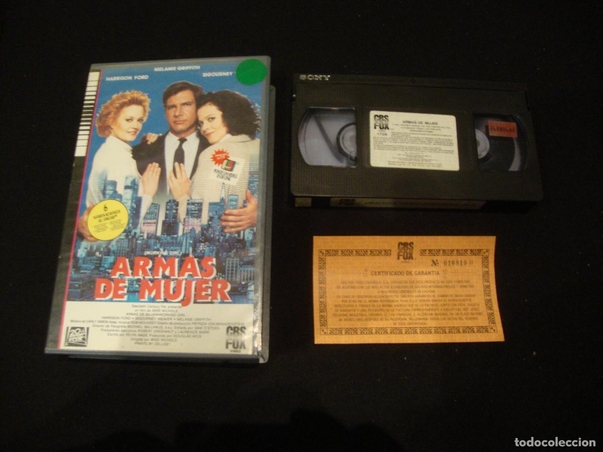 Cine: VIDEO VHS ARMAS DE MUJER