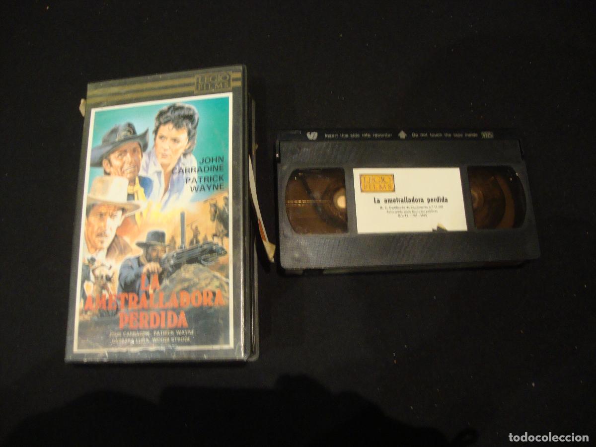 Cine: VIDEO VHS LA AMETRALLADORA PERDIDA
