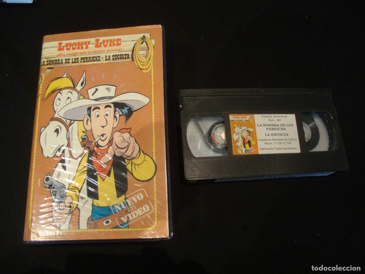 Cine: VIDEO VHS VHS LUCKY LUKE LA SOMBRA DE LOS PERRICKS - LA ESCOLTA