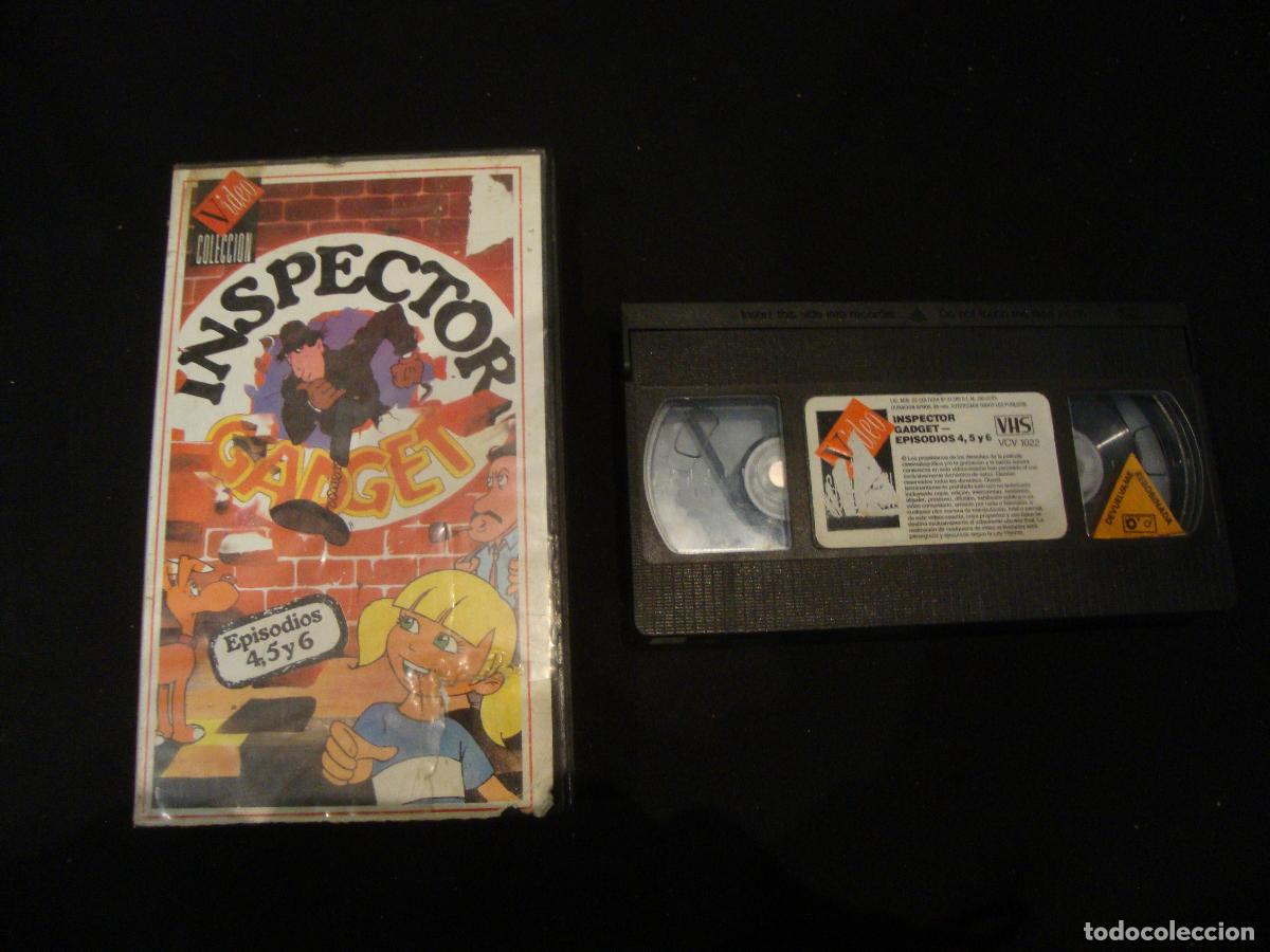 Cine: VIDEO VHS INSPECTOR GADGET EPISODIOS 4,5 Y 6