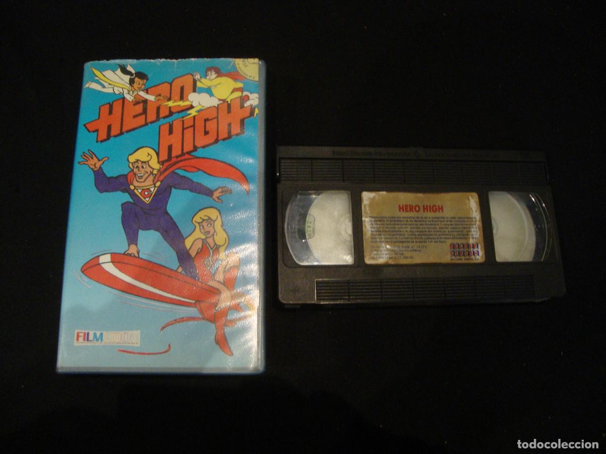 Cine: VIDEO VHS HERO HIGH DIBUJOS