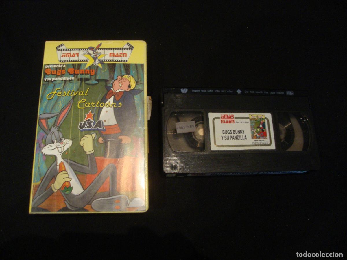 Cine: VIDEO VHS AVENTURAS BUGS BUNNY Y SU PANDILLA EN FESTIVAL CARTOONS