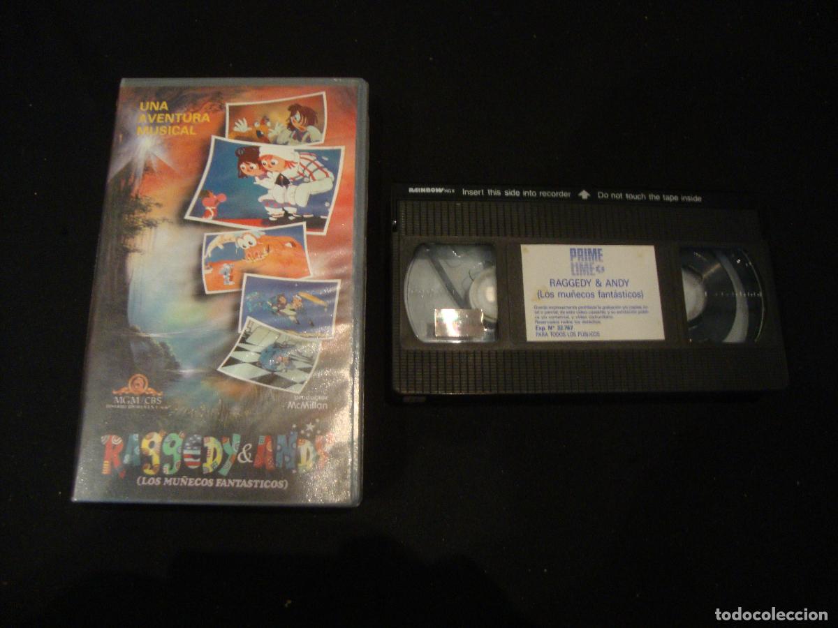 Cine: VIDEO VHS RAGGEDY & ANDY LOS MU&Ntilde;ECOS FANTASTICOS
