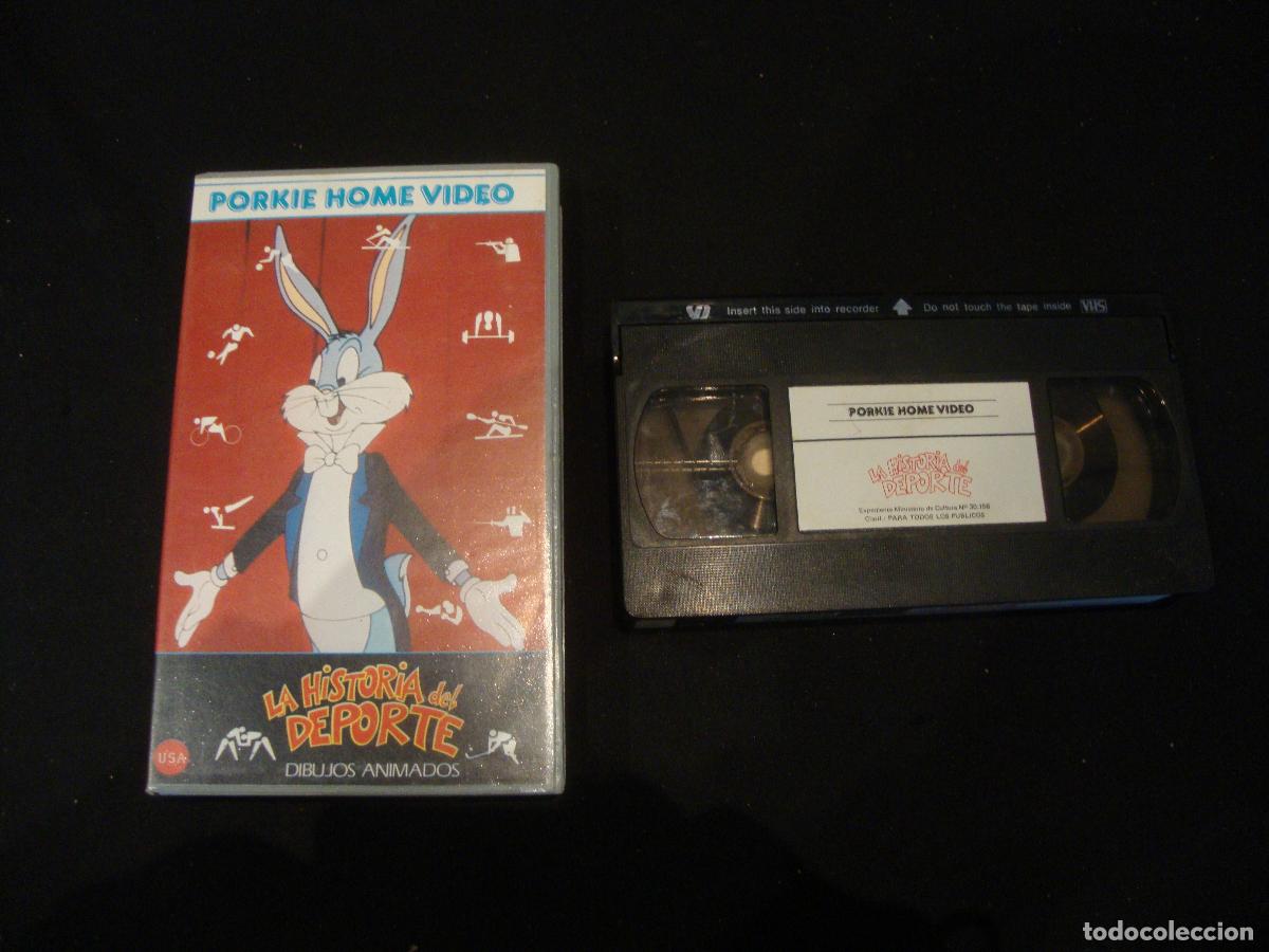 Cine: VIDEO VHS LA HISTORIA DEL DEPORTE DIBUJOS