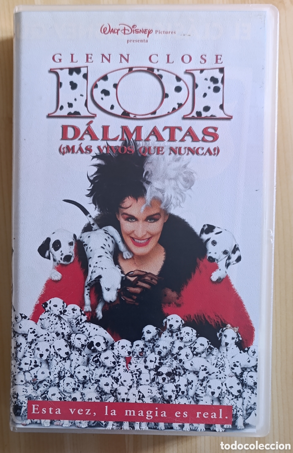 Cine: 101 D&aacute;lmatas Disney VHS original &ndash; Cl&aacute;sico Disney &ndash; Ref. 1014