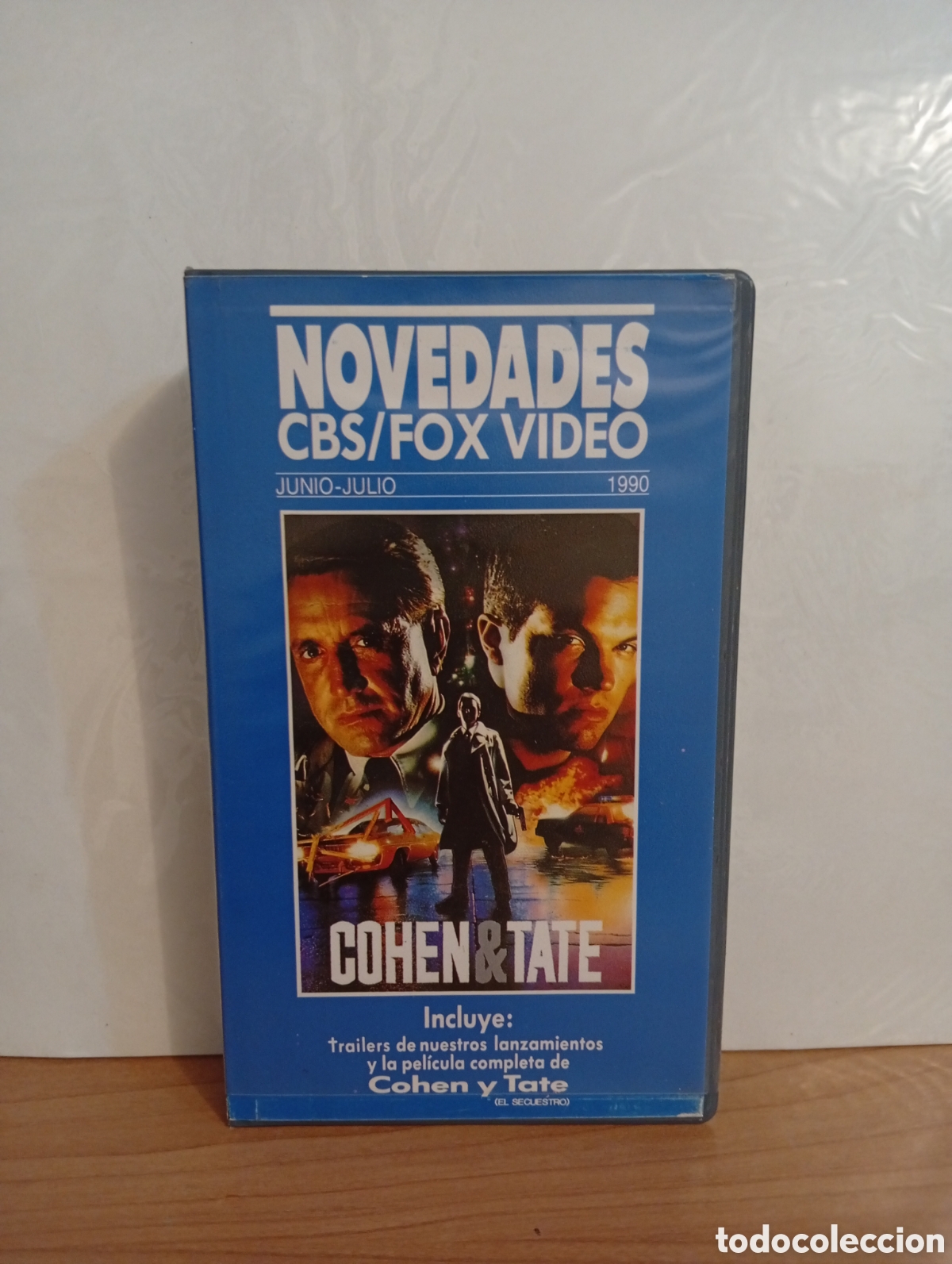 Cine: Vhs de trailers CBS/FOX 1990 + pel&iacute;cula Cohen & Tate
