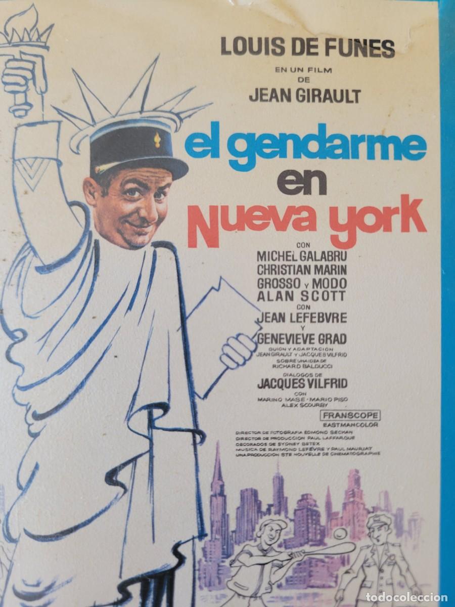 Cine: VHS El Gendarme en Nueva York, Louis de Funes.