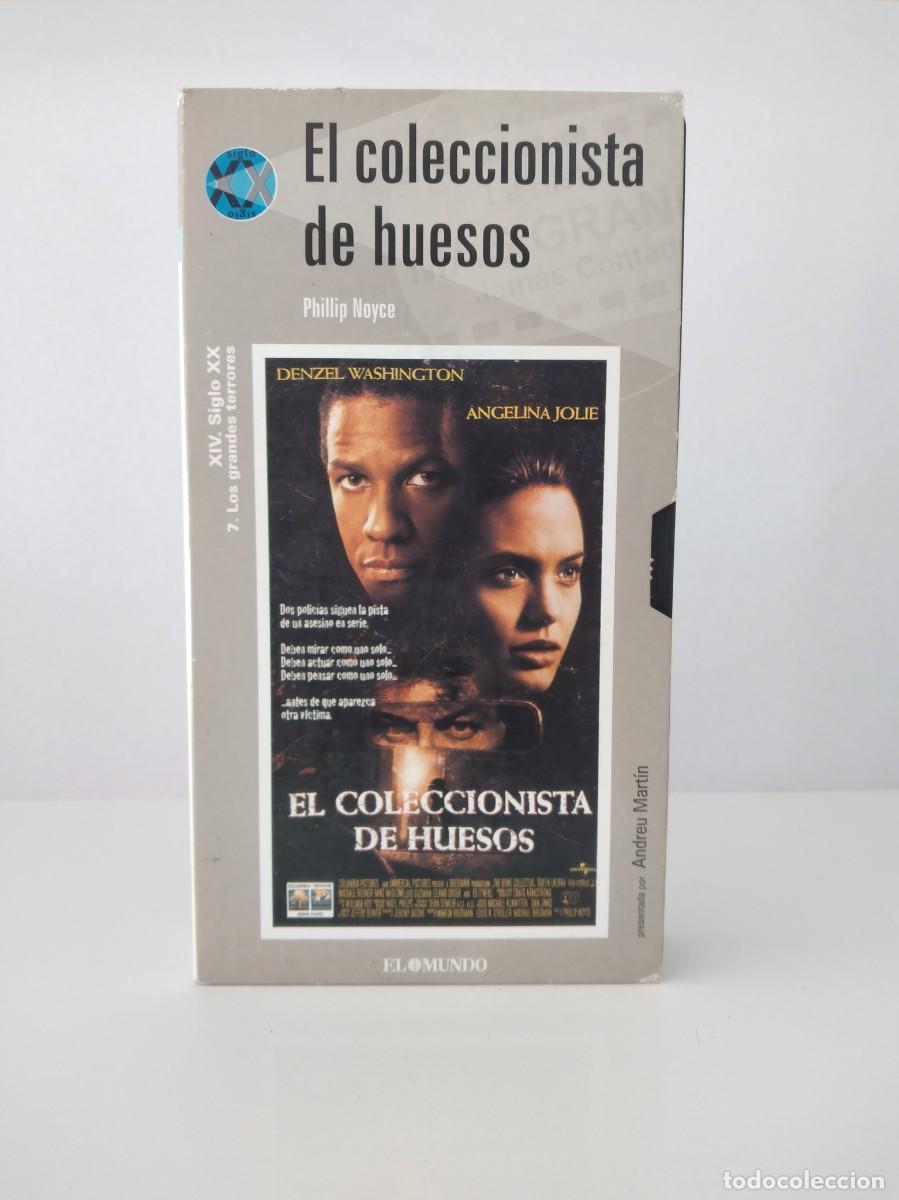 Cine: VHS: El coleccionista de huesos -Colecci&oacute;n El Mundo