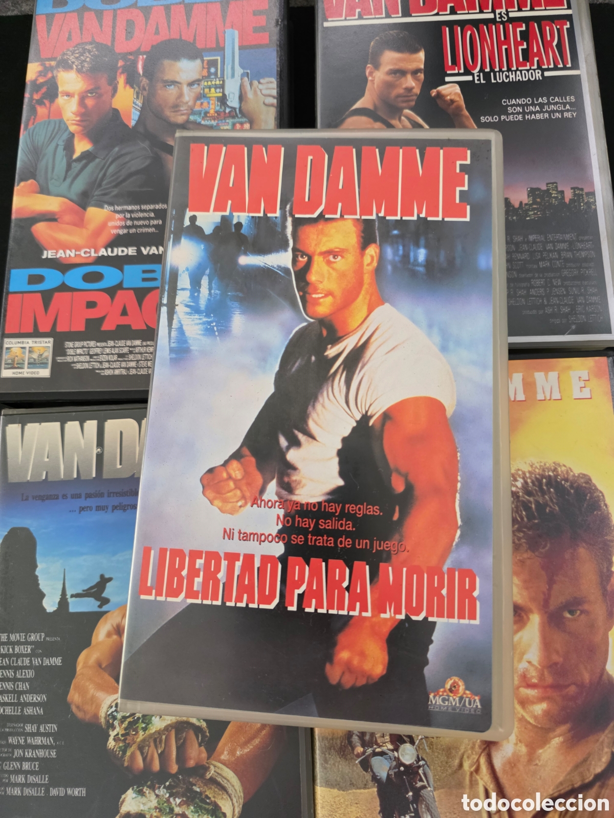 Cine: LOTE 5 PEL&Iacute;CULAS VAN DAMME - VHS