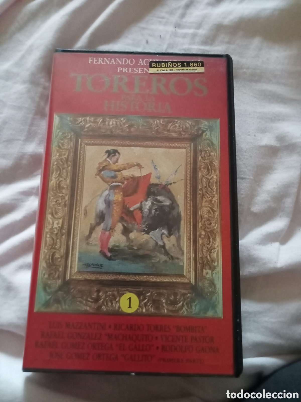 Cine: Toreros para la historia 1 VHS