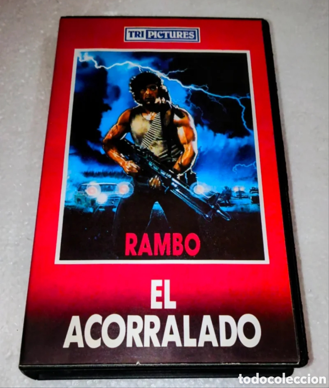 Cine: Cinta VHS Rambo El Acorralado Sylvester Stallone TriPictures