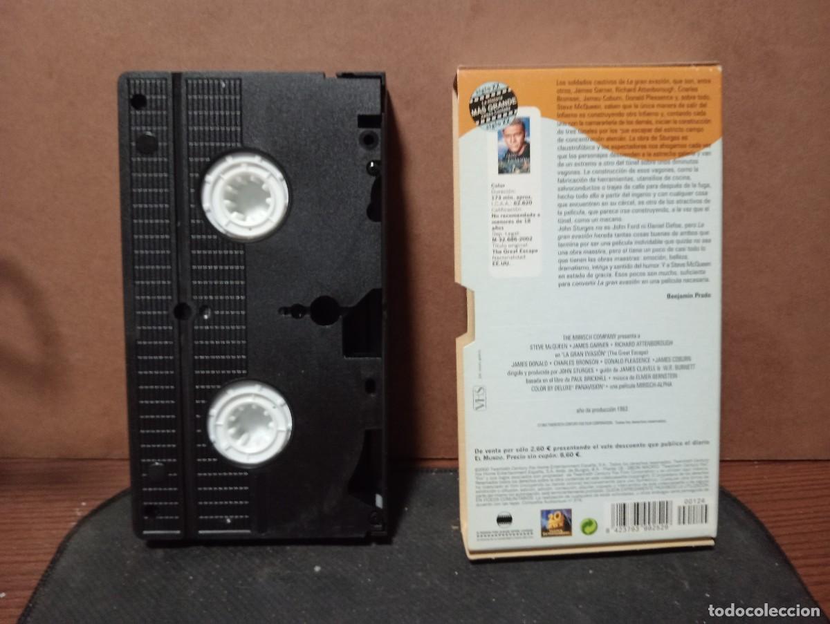 Cine: Pelicula vhs &rdquo; La gran evasion &rdquo;