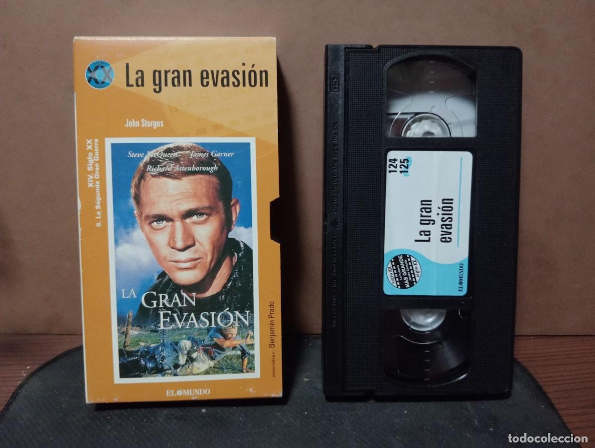 Cine: Pelicula vhs &rdquo; La gran evasion &rdquo;