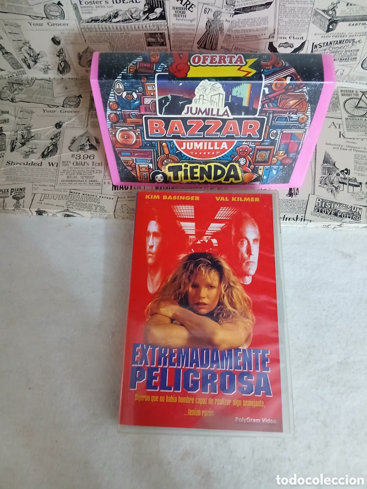 Cine: Video vhs extremadamente peligrosa