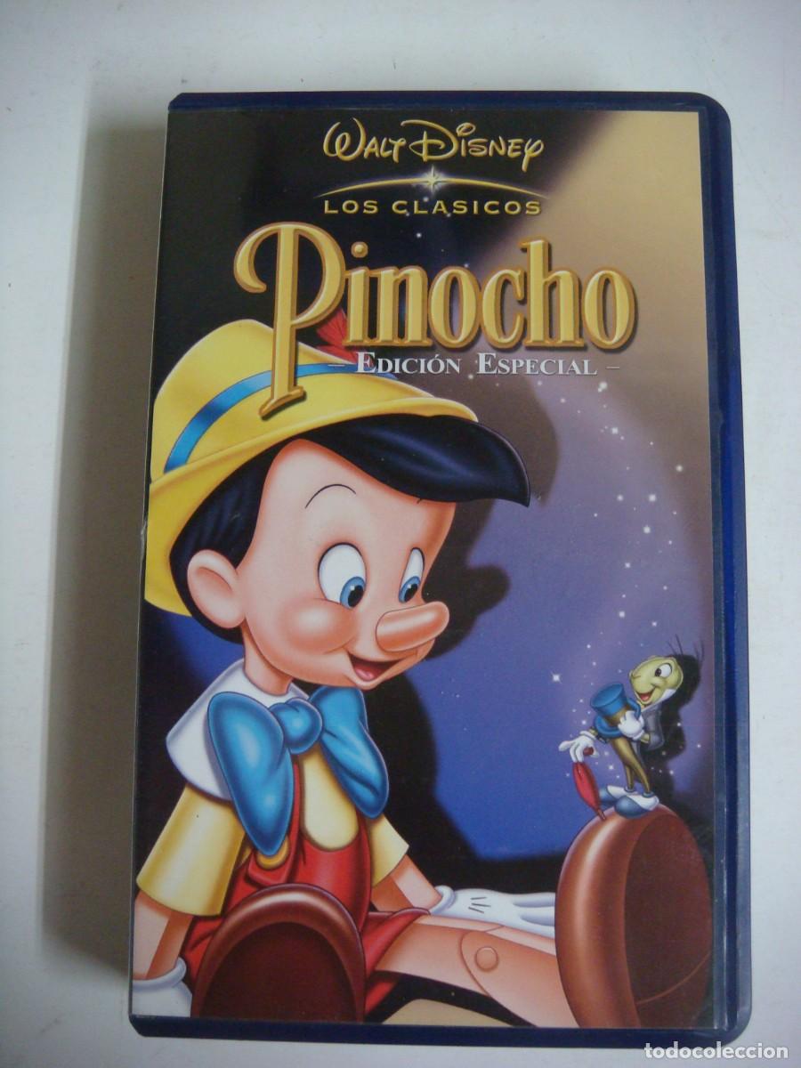 Cine: V.H.S.DE PINOCHO DE WALT DISNEY -(&)