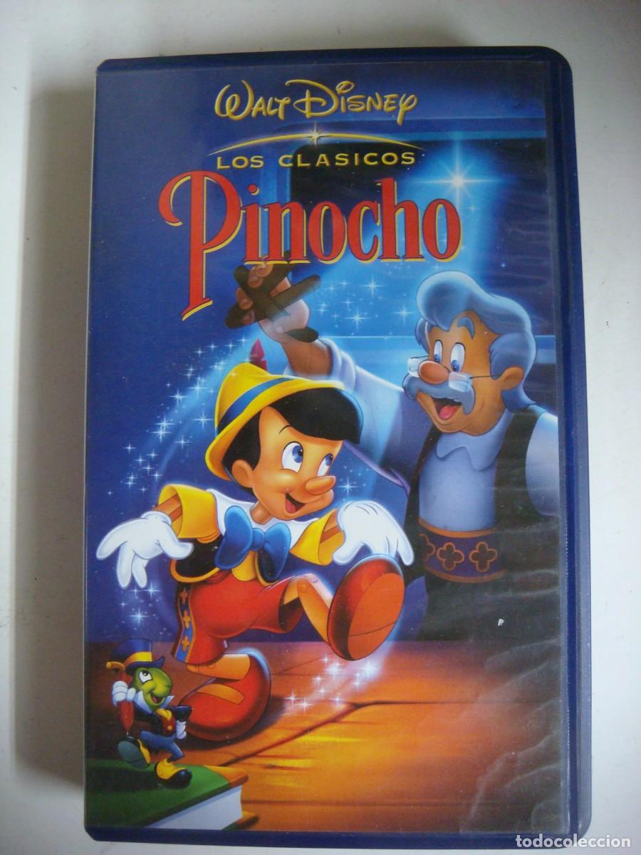 Cine: V.H.S.DE PINOCHO DE WALT DISNEY-(&)