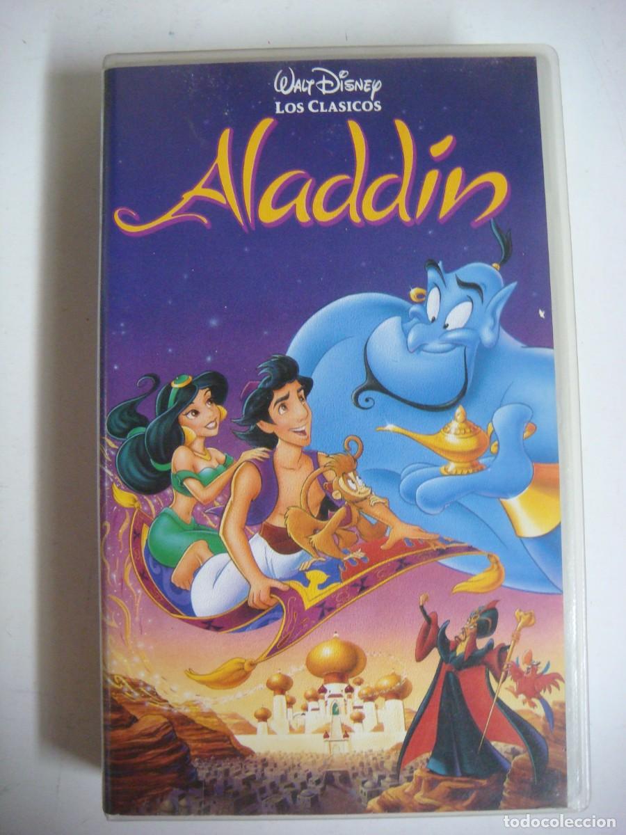 Cine: V.H.S.DE ALADDIN DE WALT DISNEY-(&)