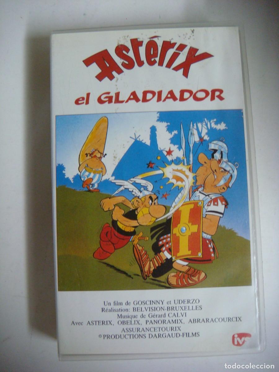 Cine: V.H.S.DE ASTERIX EL GLADIADOR-(&)