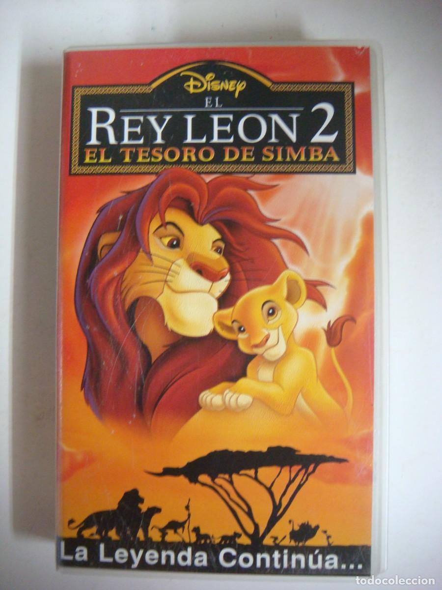 Cine: V.H.S.DE EL REY LEON 2 EL TESORO DE SIMBA DE DISNEY-(&)