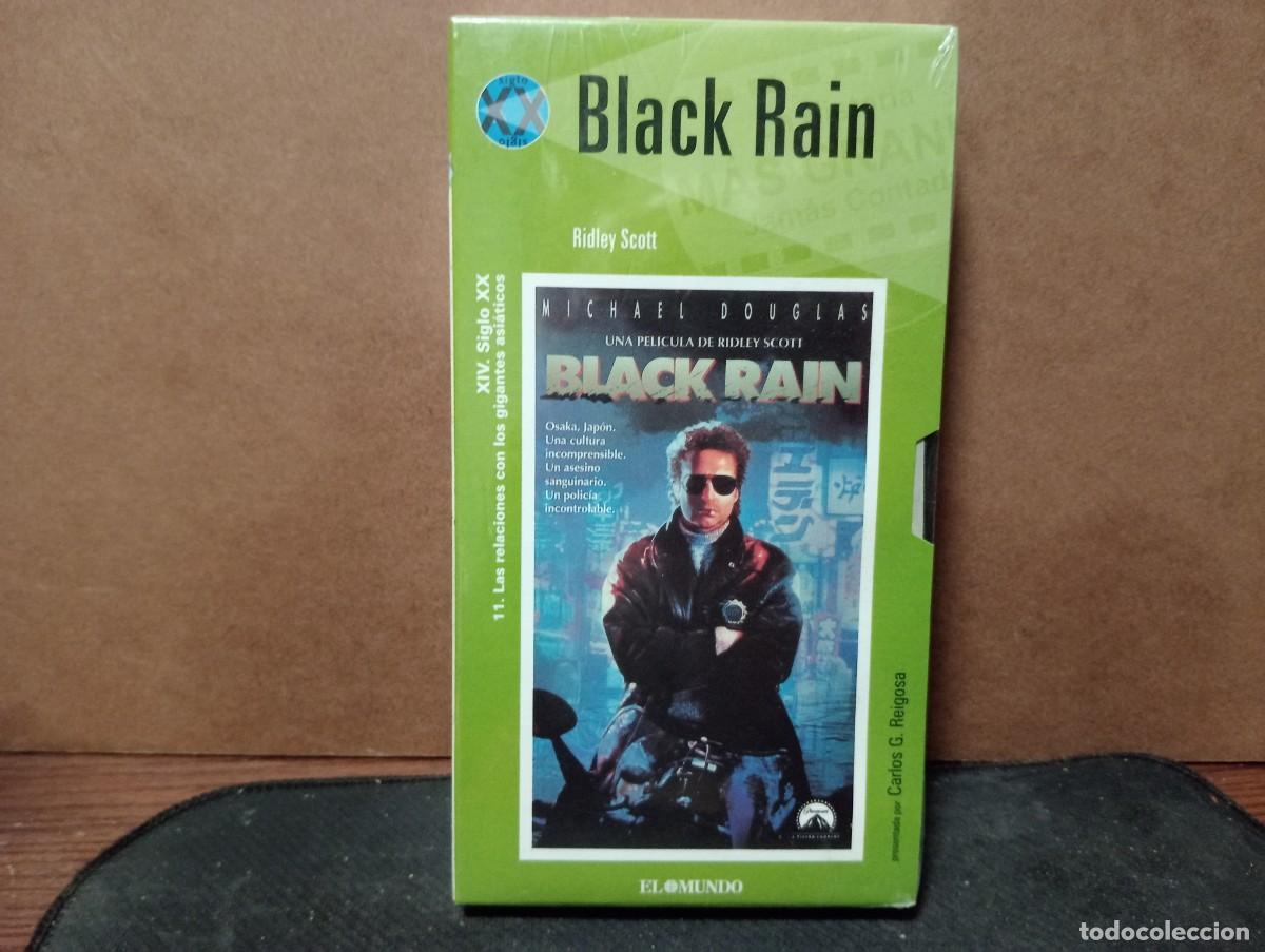 Cine: Pelicula vhs &rdquo; Black Rain&rdquo; precintada