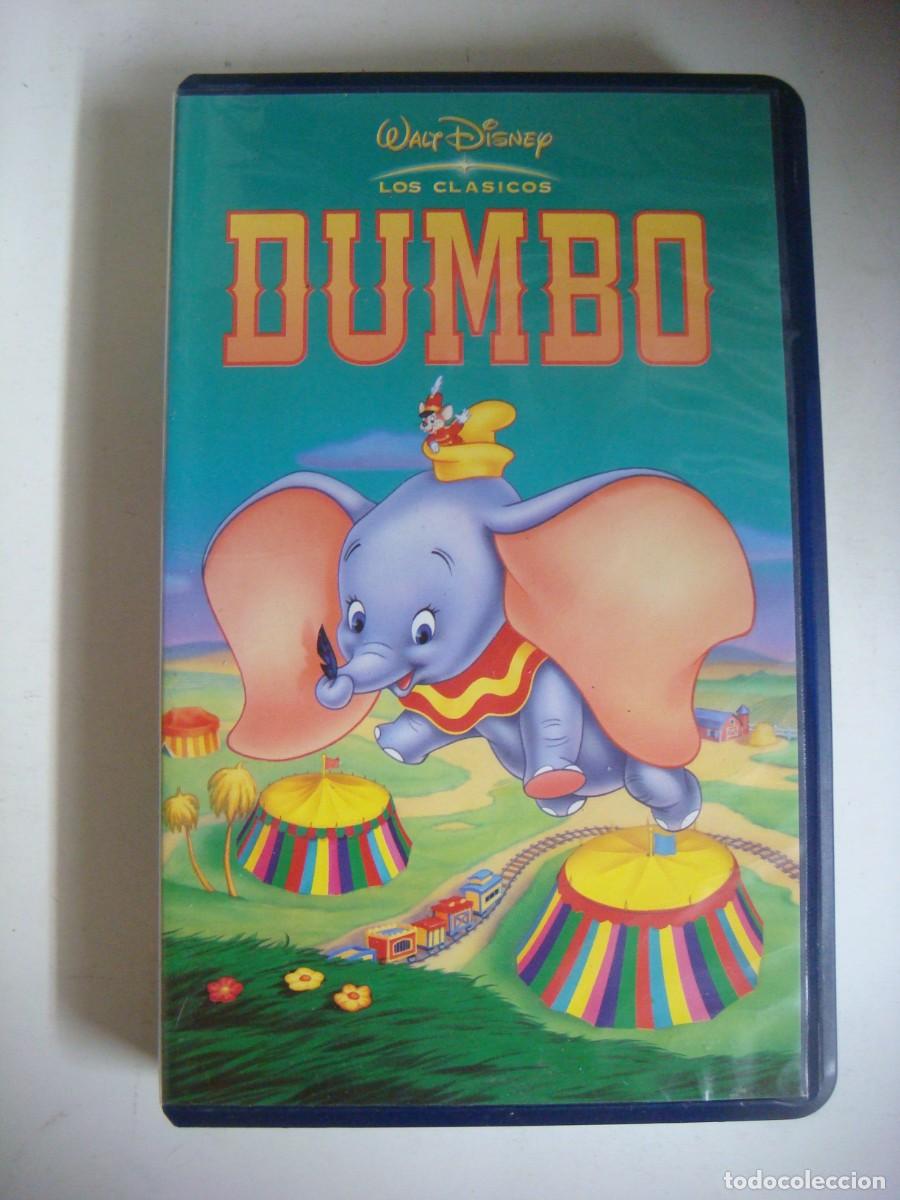 Cine: V.H.S.DE DUMBO DE WALT DISNEY-(&)