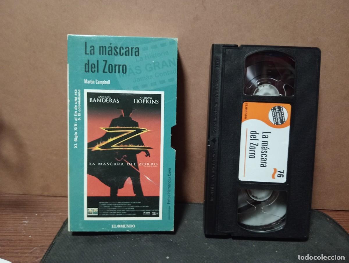 Cine: Pelicula vhs &rdquo; La mascara del Zorro&rdquo; como nueva