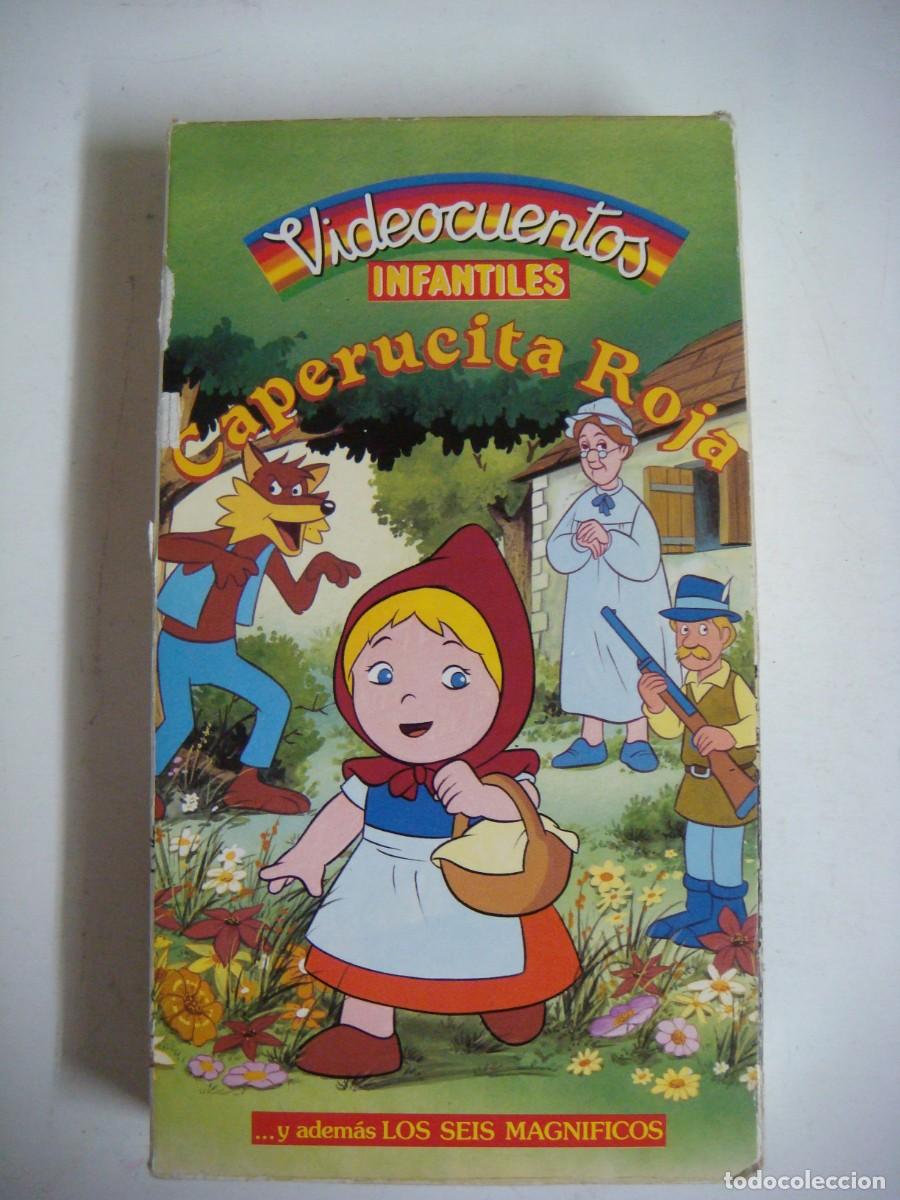 Cine: V.H.S.DE VIDEOCUENTO INFANTILES CAPERUCITA ROJA-(&)