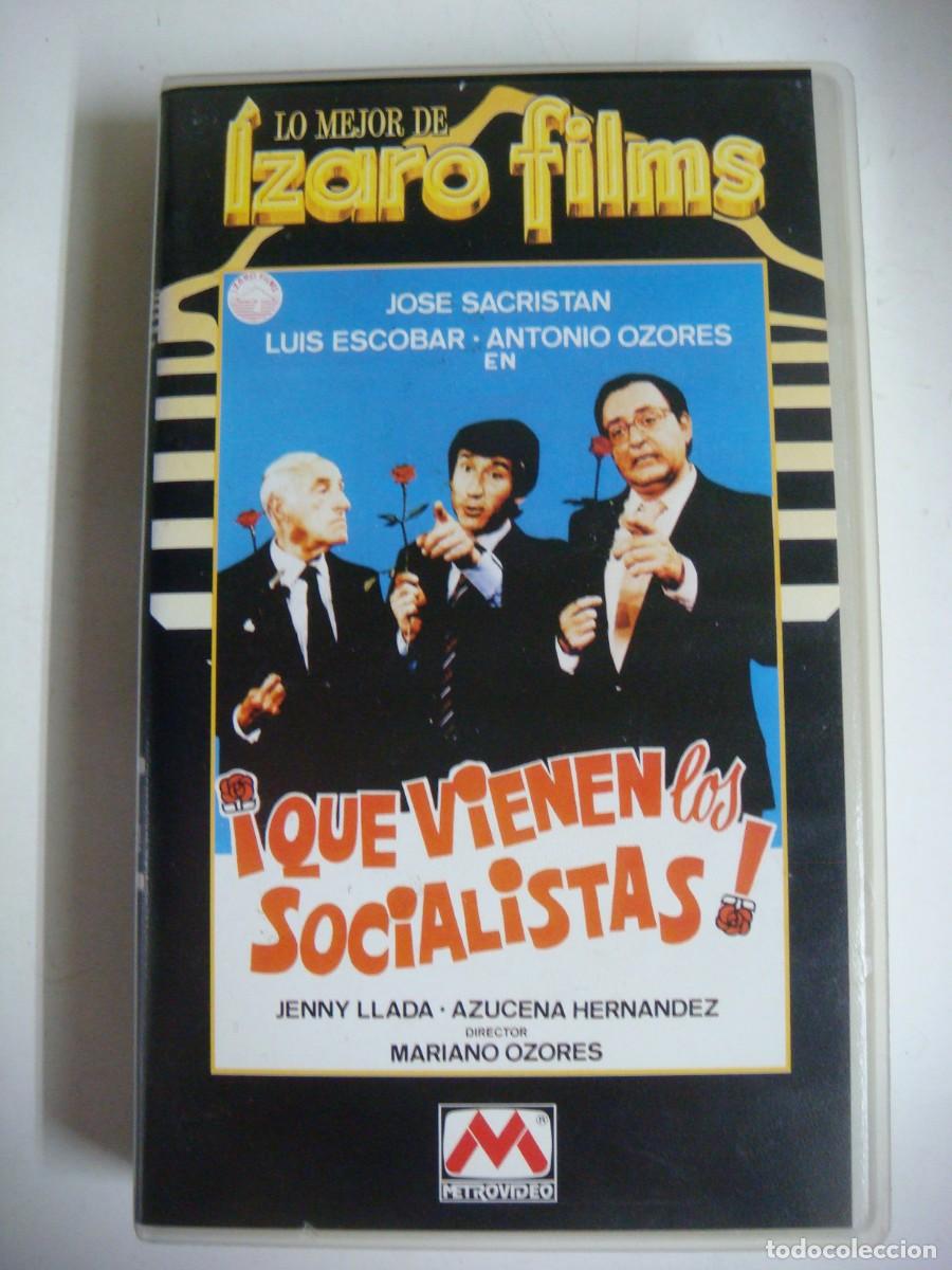 Cine: V.H.S.DE QUE VIENEN LOS SOCIALISTAS CON JOSE SACRISTAN-(&)