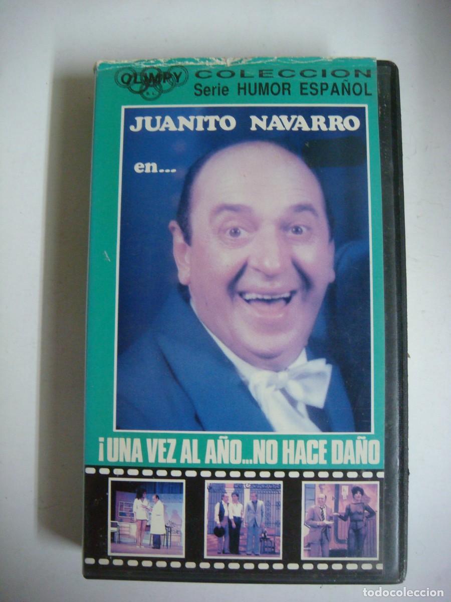 Cine: V.H.S.DE UNA VEZ AL A&Ntilde;O NO HACE DA&Ntilde;O CON JUANITO NAVARRO-(&)