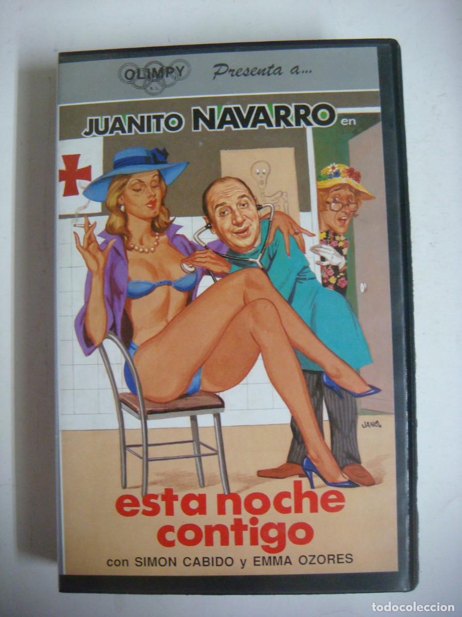 Cine: V.H.S.DE ESTA NOCHE CONTIGO CON JUANITO NAVARRO-(&)