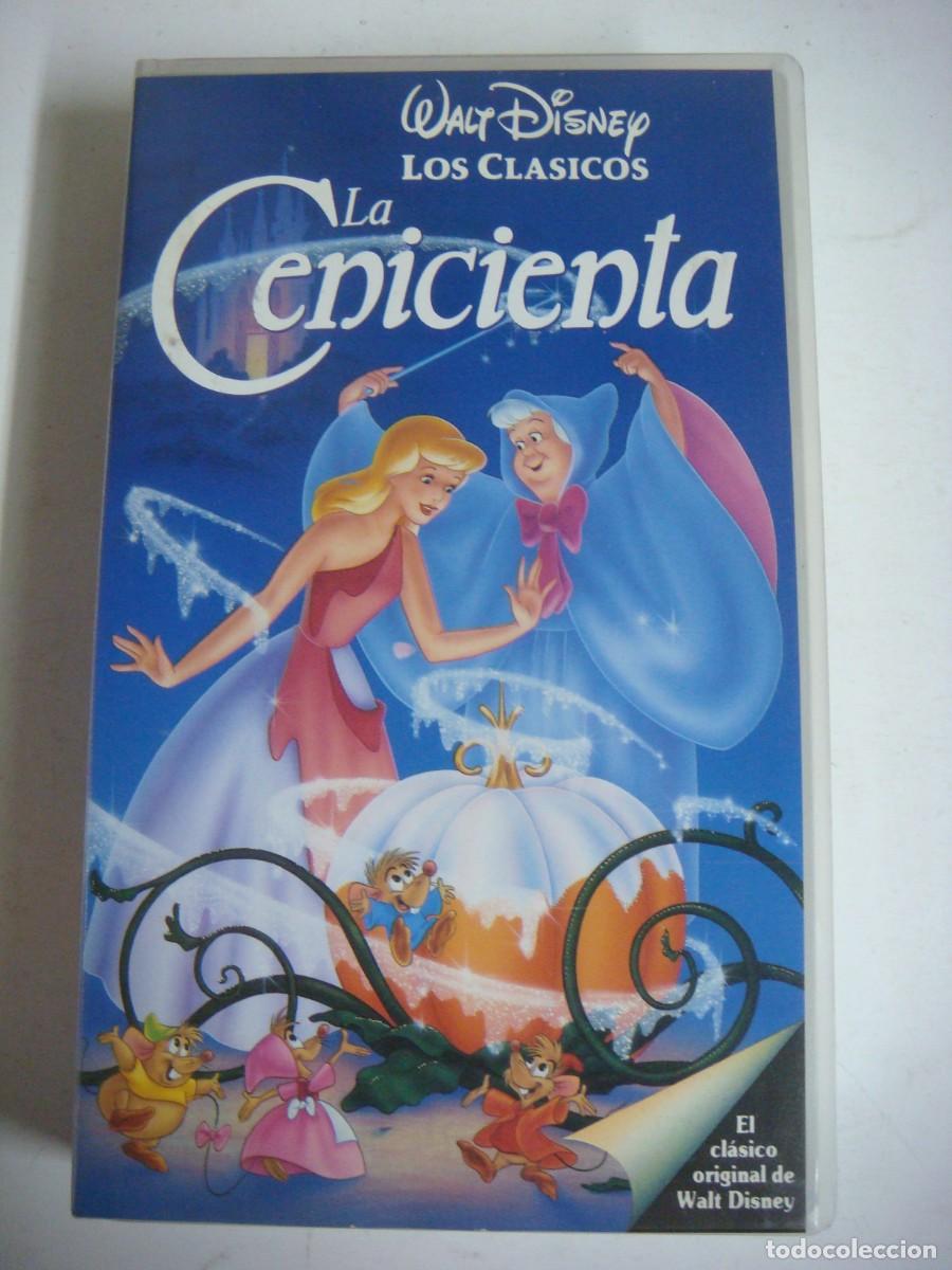 Cine: V.H.S.DE LA CENICIENTA DE WALT DISNEY-(&)