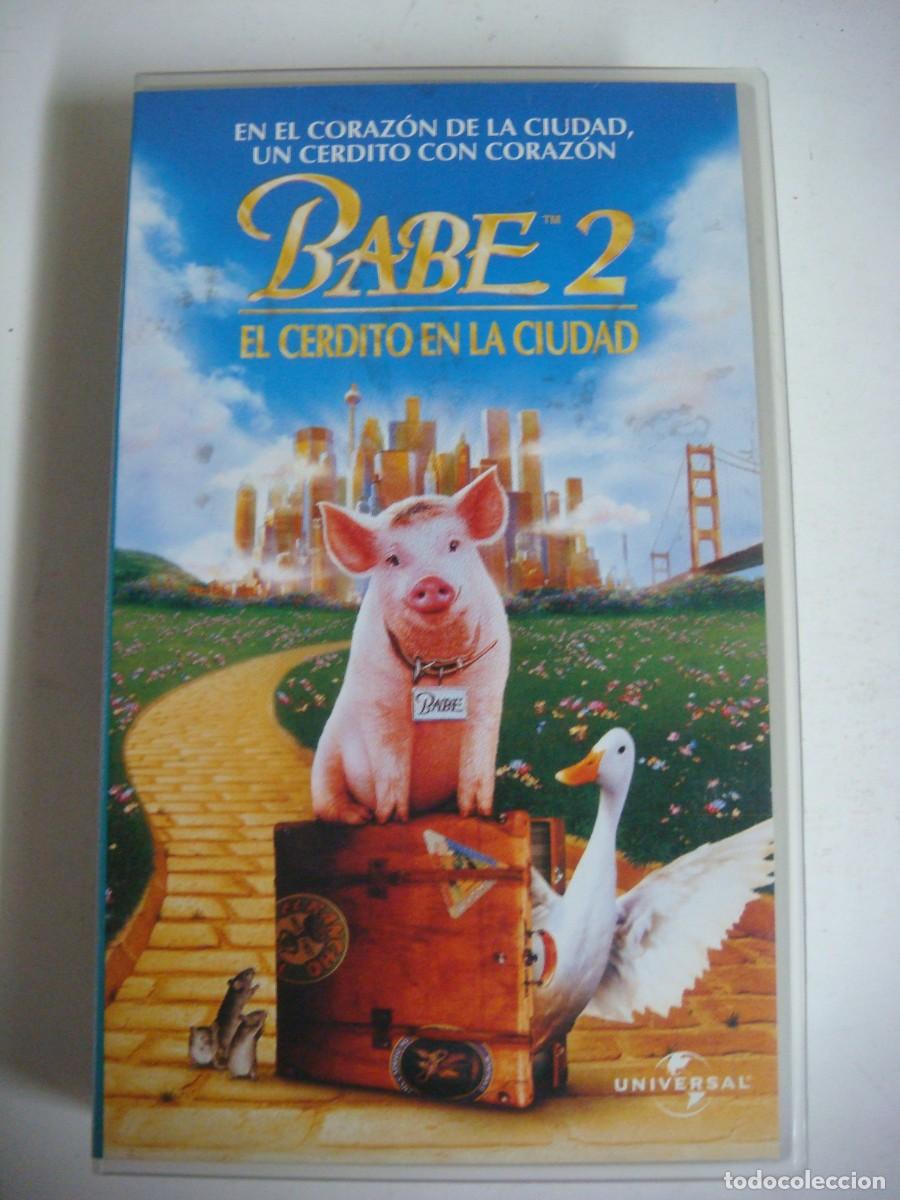 Cine: V.H.S.DE BABE 2 EL CERDITO EN LA CIUDAD-(&)