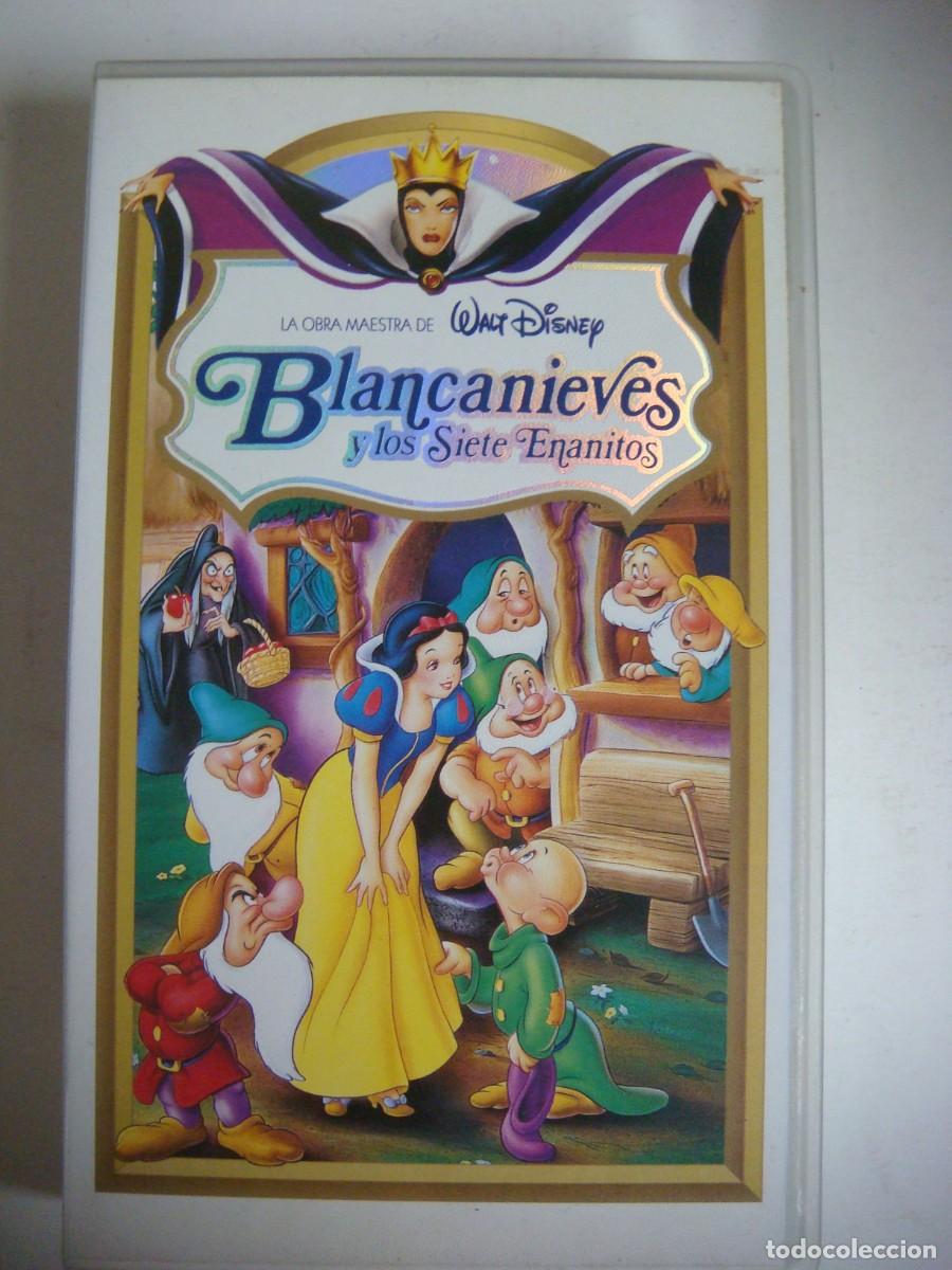 Cine: V.H.S.DE BLANCANIEVES DE WALT DISNEY-(&)