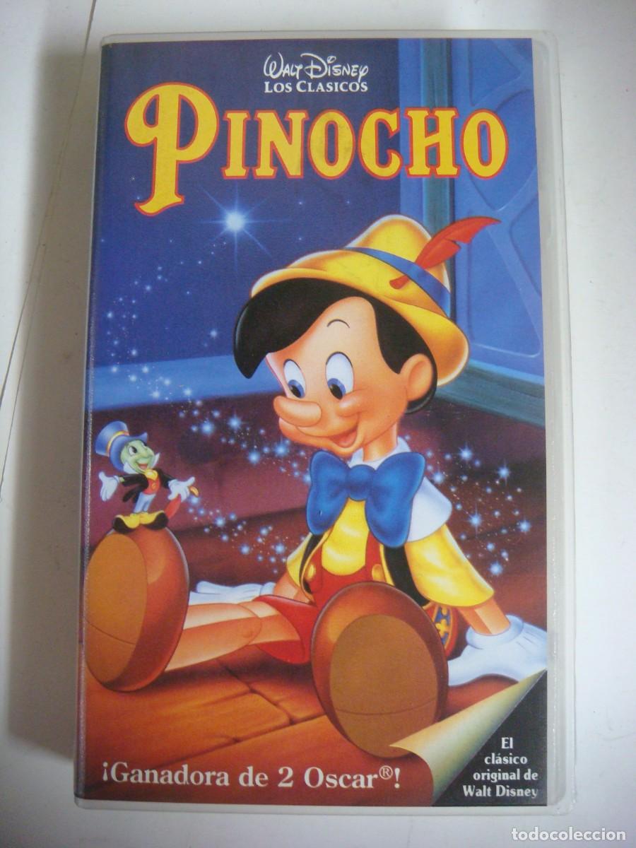 Cine: V.H.S.DE PINOCHO DE WALT DISNEY-(&)