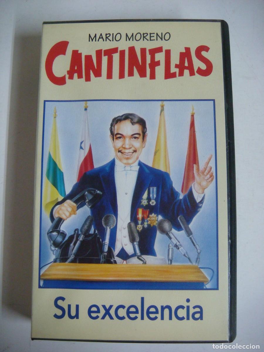 Cine: V.H.S.DE SU EXCELENCIA DE MARIO MORENO CANTINFLAS-(&)