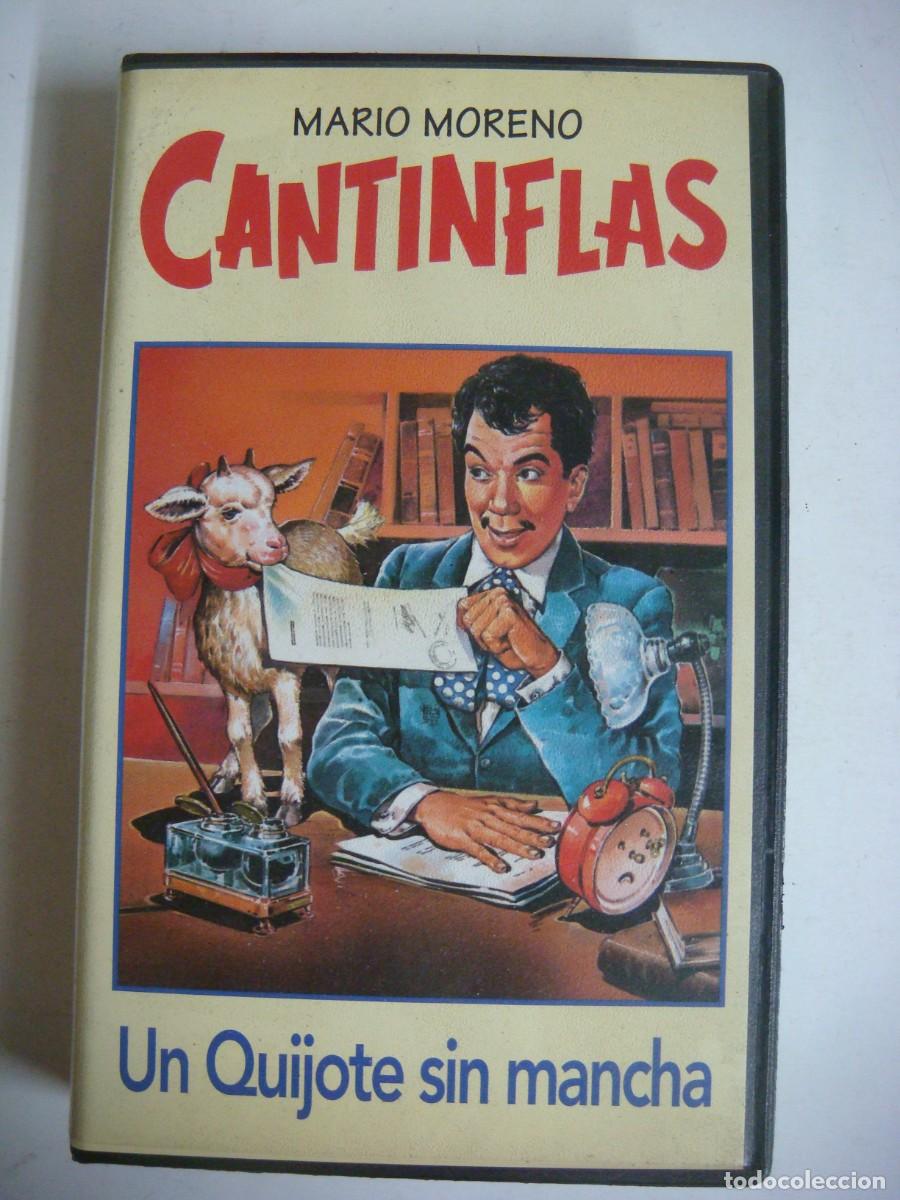 Cine: V.H.S.DE UN QUIJOTE SIN MANCHA DE MARIO MORENO CANTINFLAS-(&)