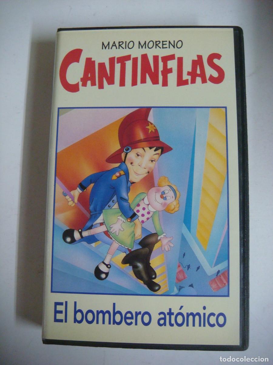 Cine: V.H.S.DE EL BOMBERO ATOMICO DE MARIO MORENO CANTINFLAS-(&)