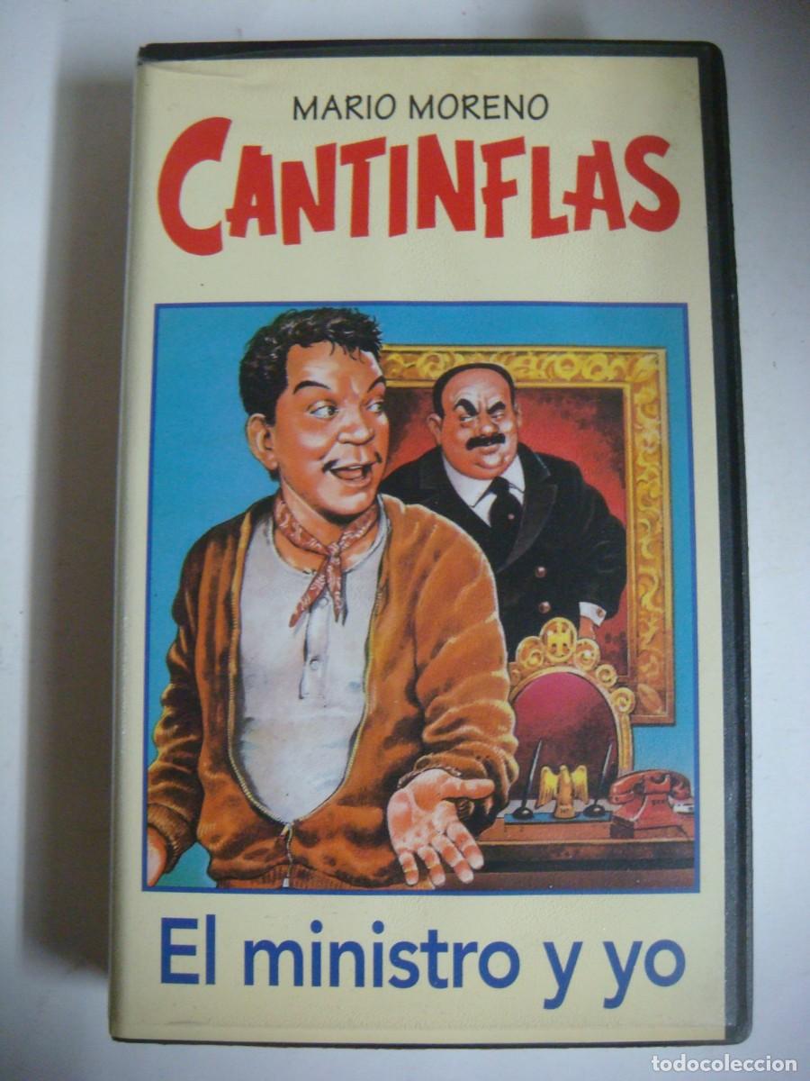 Cine: V.H.S.DE EL MINISTRO Y YO DE MARIO MORENO CANTINFLAS-(&)