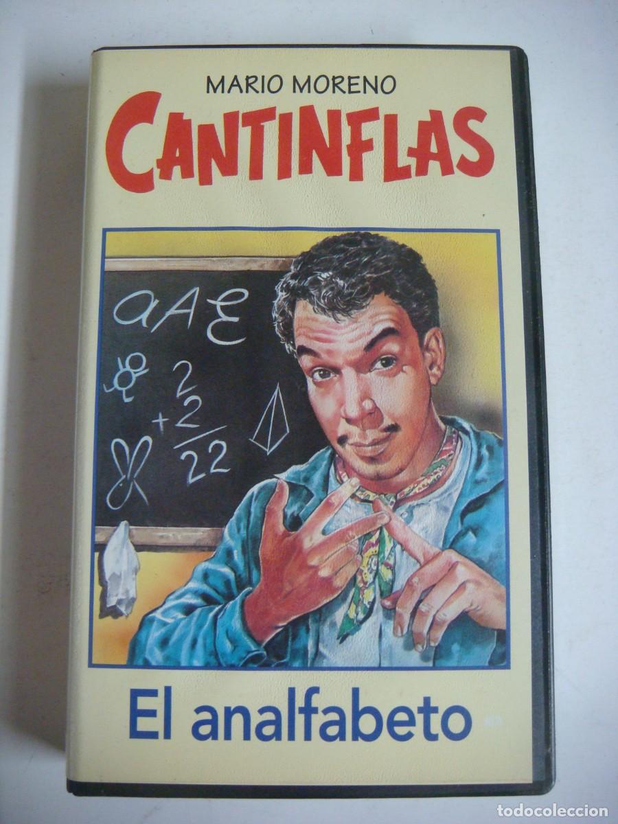 Cine: V.H.S.DE EL ANALFABETO DE MARIO MORENO CANTINFLAS-(&)