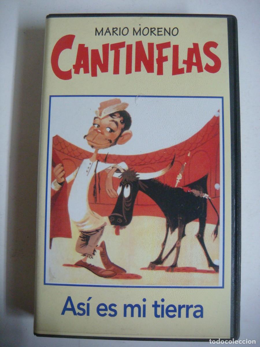 Cine: V.H.S.DE ASI ES MI TIERRA DE MARIO MORENO CANTINFLAS-(&)