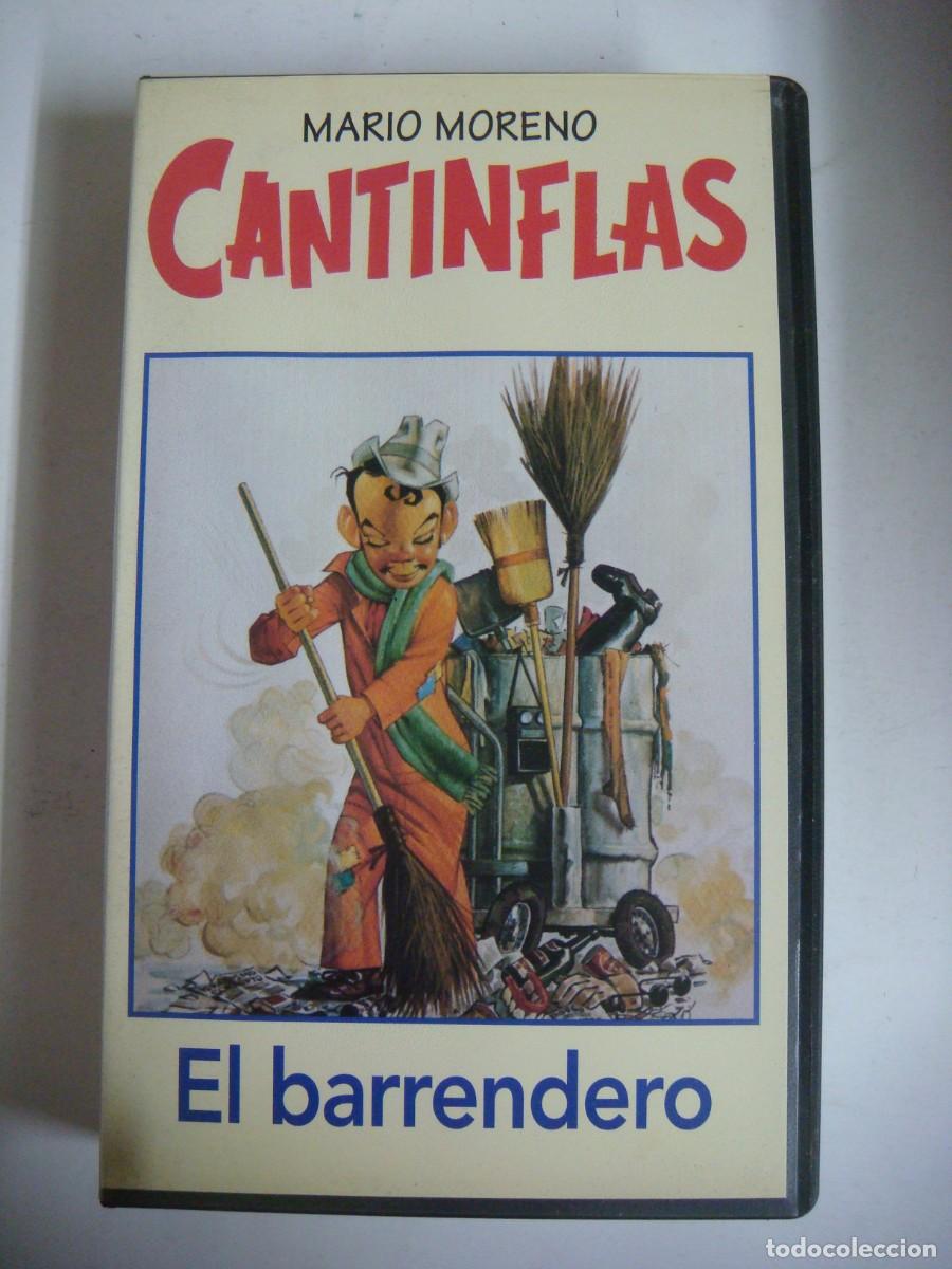 Cine: V.H.S.DE EL BARRENDERO DE MARIO MORENO CANTINFLAS-(&)