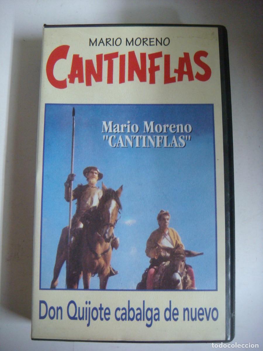 Cine: V.H.S.DE DON QUIJOTE CABALGA DE NUEVO DE MARIO MORENO CANTINFLAS-(&)