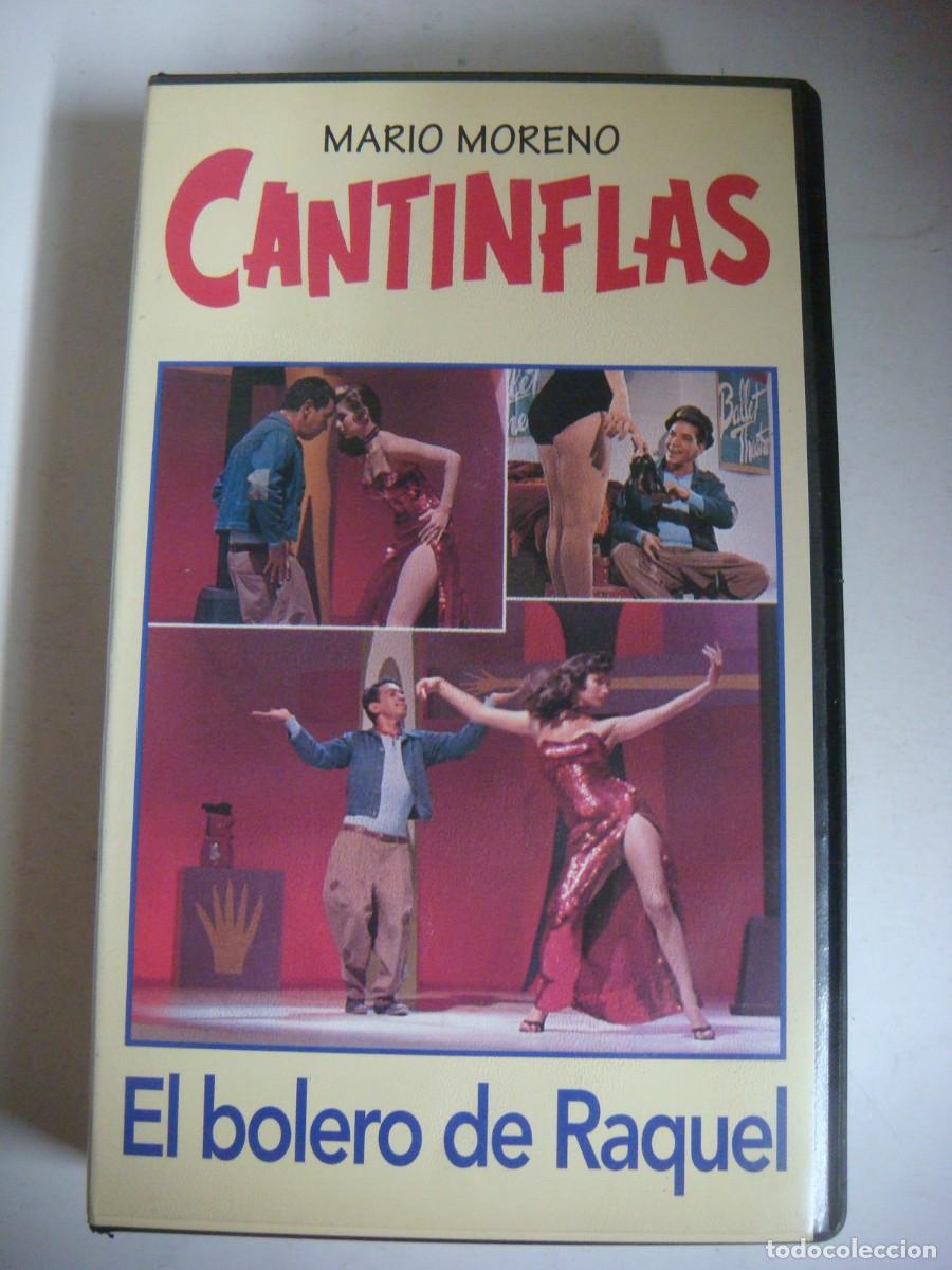 Cine: V.H.S.DE EL BOLERO DE RAQUEL DE MARIO MORENO CANTINFLAS-(&