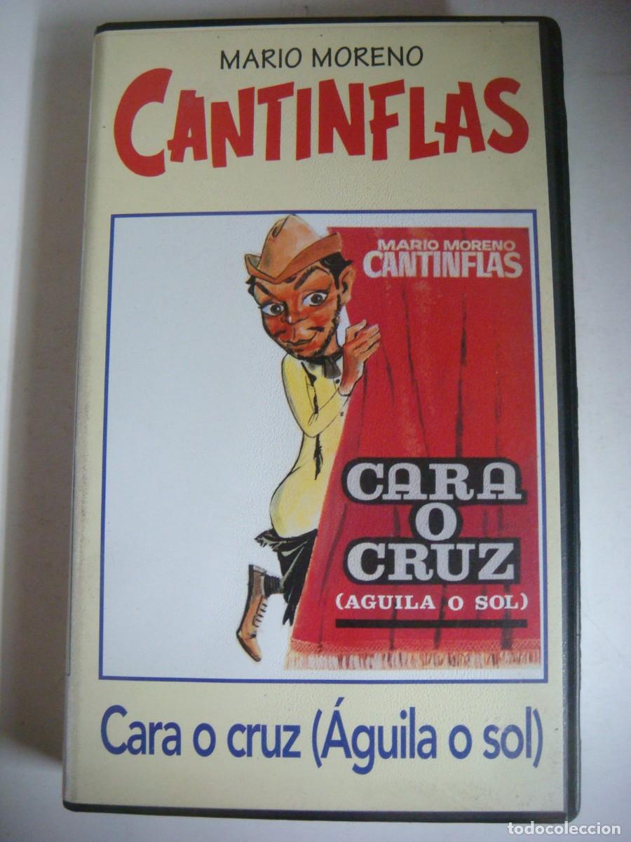 Cine: V.H.S.DE CARA O CRUZ (AGUILA O SOL) DE MARIO MORENO CANTINFLAS-(&)