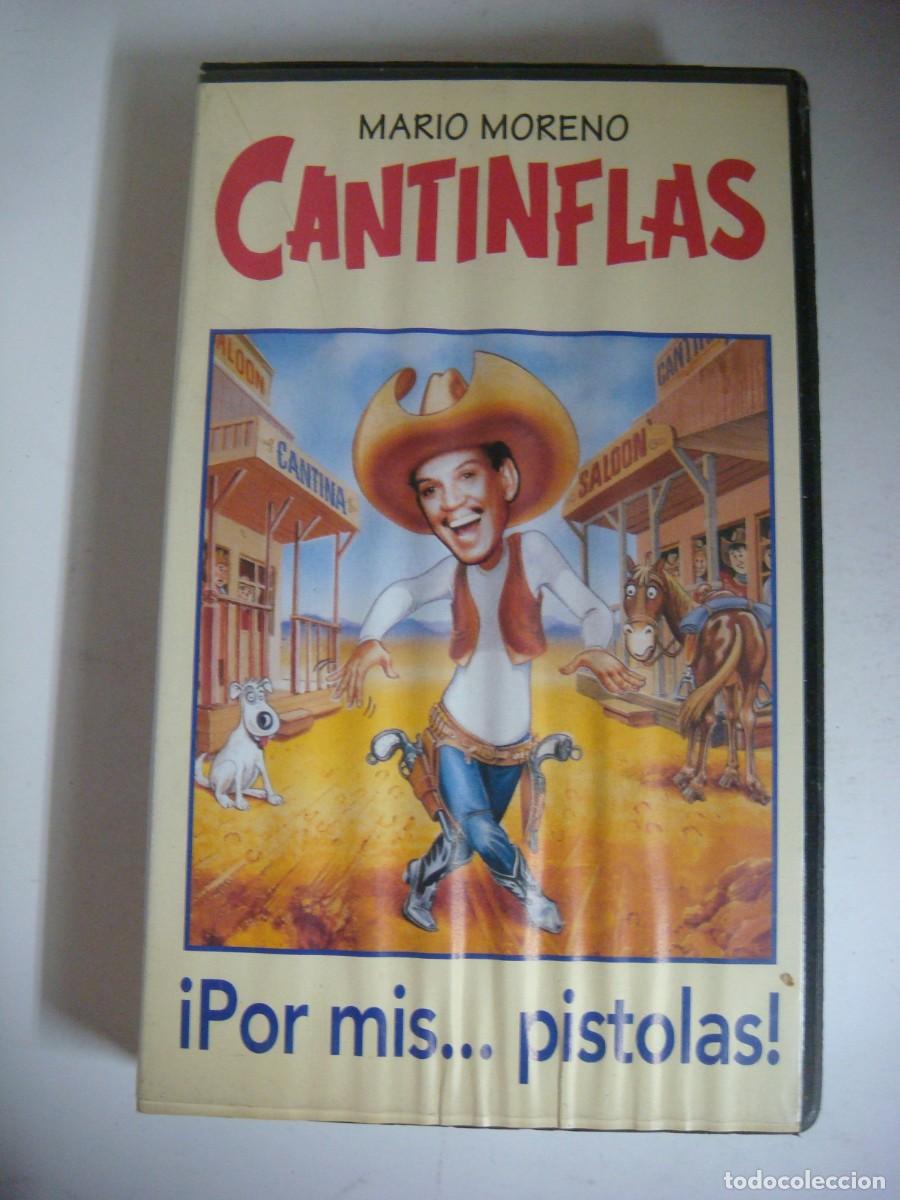Cine: V.H.S.DE POR MIS PISTOLAS DE MARIO MORENO CANTINFLAS-(&)