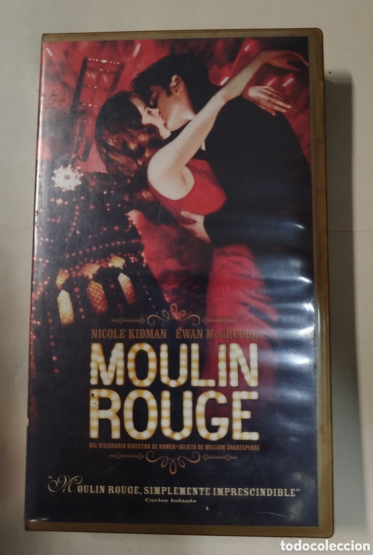 Cine: Moulin rouge.Nicole Kidman. VHS