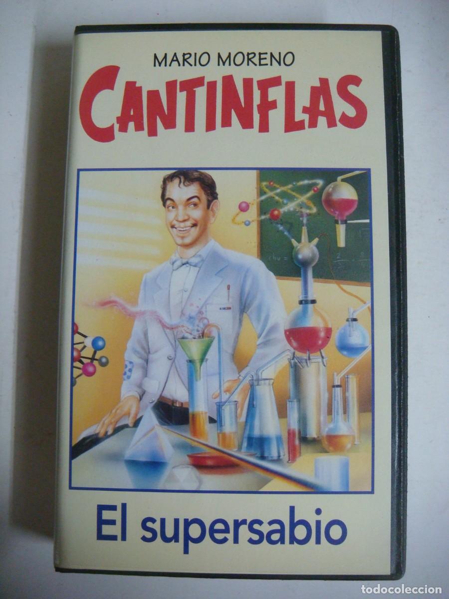 Cine: V.H.S.DE EL SUPERSABIO DE MARIO MORENO CANTINFLAS-(&)