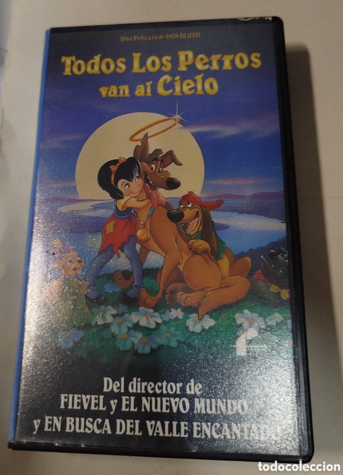 Cine: Todos los perros van al cielo. VHS