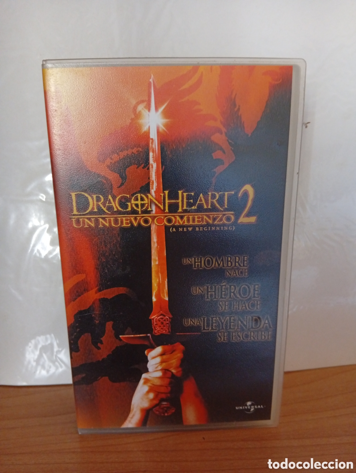Cine: Dragonheart 2 vhs pelicula