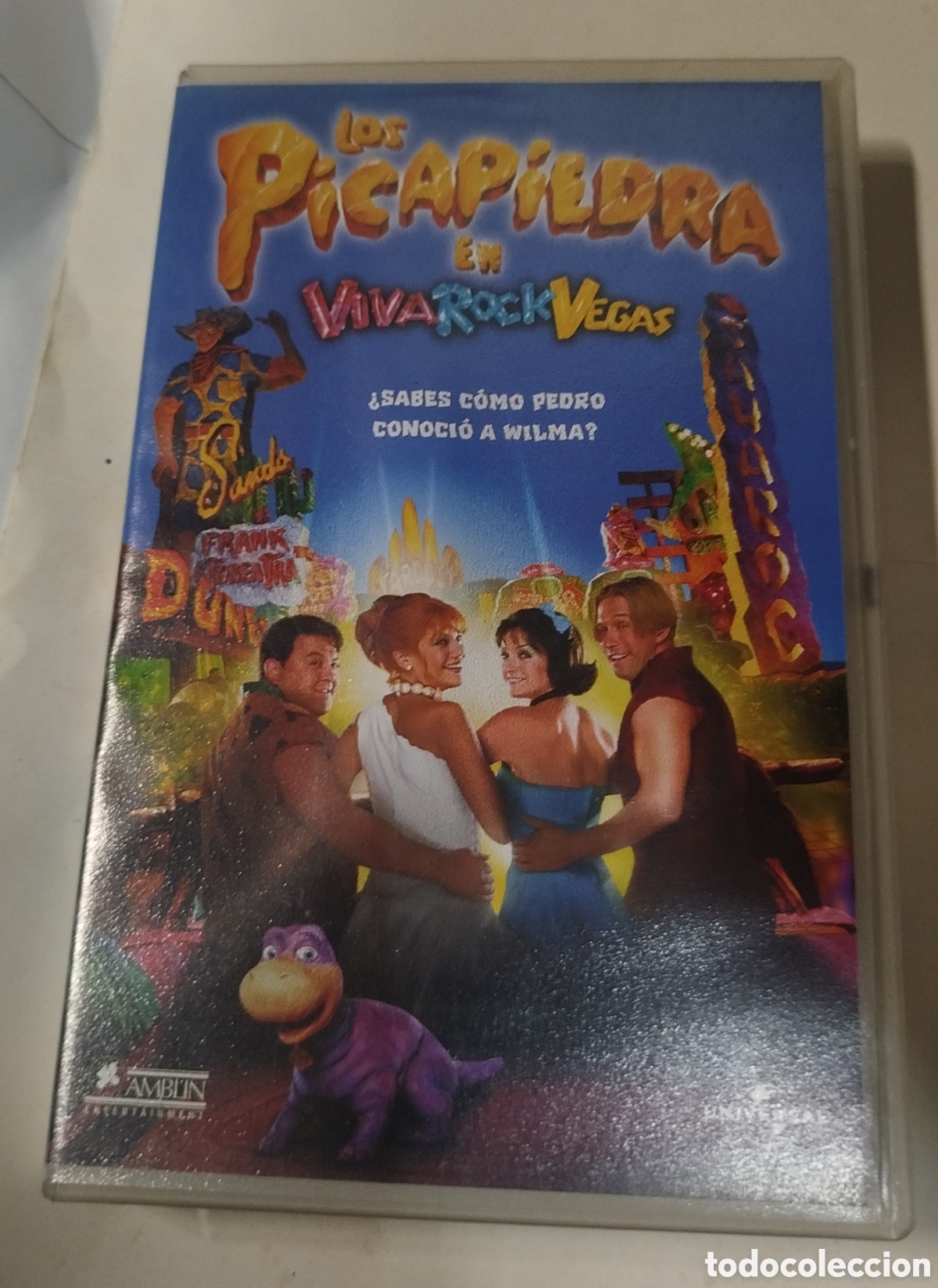Cine: Los Picapiedra en Viva Rock Vegas. VHS
